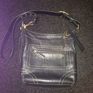 Leather Coach Crossbody Bag